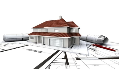 3d View White Architecture Houses Render 1600x1200 Wallpapers High ...