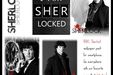 DeviantArt: More Like BBC Sherlock Wallpapers Pack (for Smartphone ...