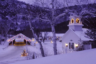 Christmas Village Wallpapers