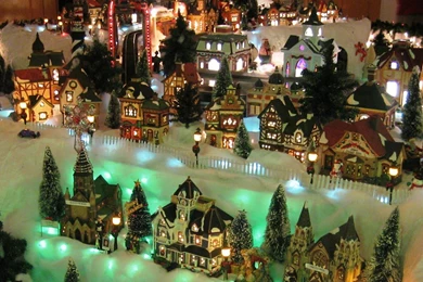 Christmas Village Backgrounds