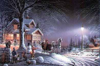 Christmas Decoration Ideas Village Scenes