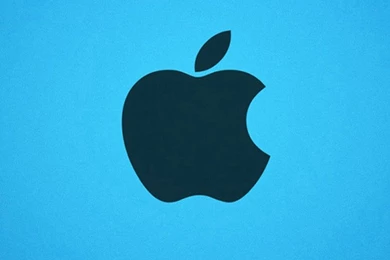 Blue Apple Logo iPhone 6 Wallpapers, iPhone 6 Backgrounds And Themes