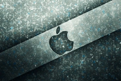 Dirty Metal Apple Logo Wallpapers