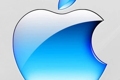 Blue Apple Logo iPhone 6 Wallpapers, iPhone 6 Backgrounds And Themes