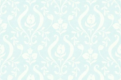 Sebastian Aqua Damask Wallpapers