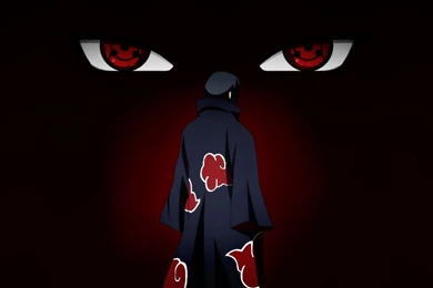 Wallpapers Sasuke Sharingan Shippuden Akatsuki Uchiha Itachi Anime ...