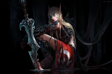 Elf Girl Slayer Wallpapers From Warriors Wallpapers