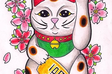 Lucky Cat By Kirzten On DeviantArt