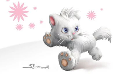 Wallpaper: Lucky Cat By AimanStudio On DeviantArt