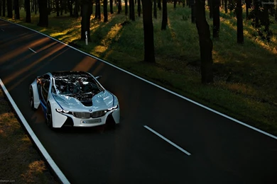 BMW Vision EfficientDynamics Concept Widescreen Exotic Car ...