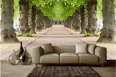 Forest Wall Mural Promotion Shop For Promotional Forest Wall Mural ...