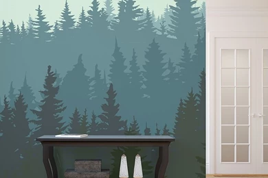 10 Breathtaking Wall Murals For Winter Time