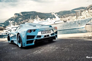 Sky Blue Color Mazzanti Car Wallpapers