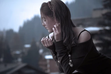 2880x1800 Lonely Girl Hd Wallpapers