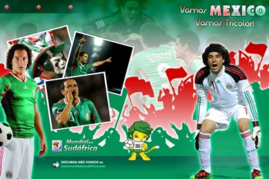 Mundial De Sudáfrica FIFA 2010: Descargar Wallpapers Mexico Ochoa ...