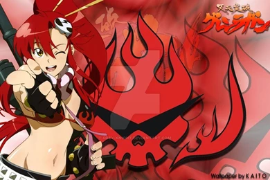 DeviantArt: More Like Gurren Lagann Wallpapers By Grey Knight