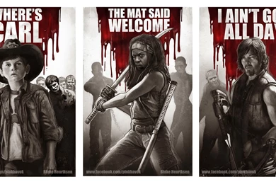 Walking Dead Prints   The Walking Dead Wallpapers (37558869)   Fanpop