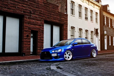 Tuning Car Mitsubishi Lancer X Evo