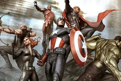 Avengers Full HD Backgrounds / 1920x1080