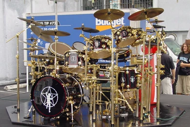 Neil Peart 30th Anniversary Drums