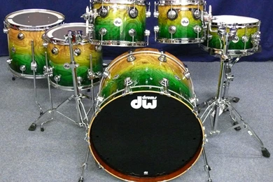 Dw DW Collector's Maple Mahogany Exotic Shellset 2012 Drum ...