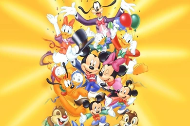 Walt Disney Cartoon Characters Wallpapers