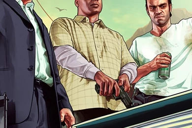 Gta 5 Michael Franklin Trevor Car Trunk Iphone 5 Wallpapers ...
