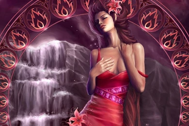 Fire Fairy Wallpapers From Fantasy Wallpapers