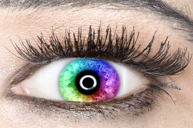 Colors In Her Eye Uhd Wallpapers   Ultra High Definition ...