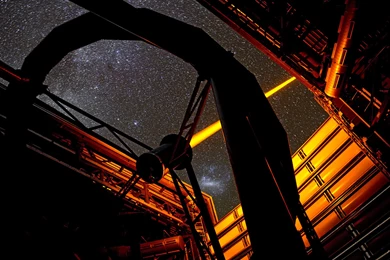 File:The New PARLA Laser In Operation At ESO's Paranal Observatory ...