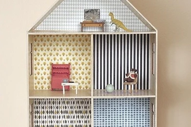 Five Ways To Wallpapers A Dollhouse