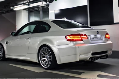 Back Light On BMW E92 N E93 M3 Style Wide Body Kit Prior Design ...