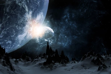 New Earth Galaxy Space View In The Night Million HD Wallpapers ...