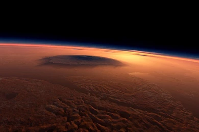 Olympus Mons On Mars   The Largest Volcano < Space < Life ...