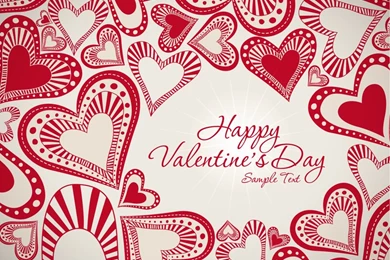 Valentine Backgrounds 4   Free Vector Download