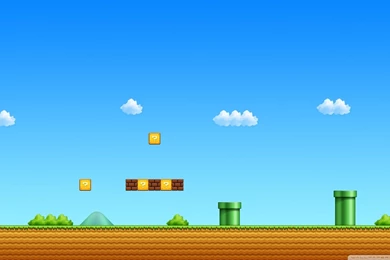 Super Mario Game HD Desktop Wallpapers : Widescreen : Fullscreen ...