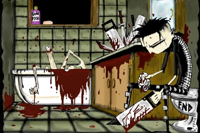 Johnny The Homicidal Maniac By Abstractgirl On DeviantArt
