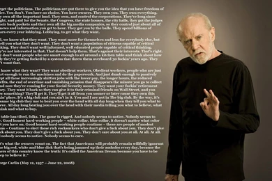 George Carlin Wallpapers   (