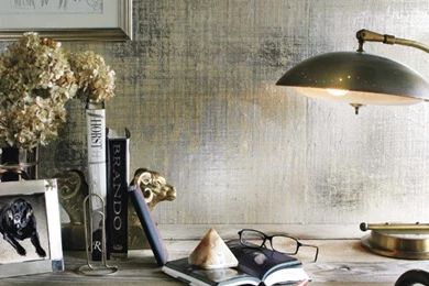 Decorating Trends: Grasscloth   Style At Home