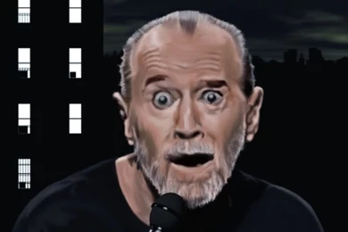 George Carlin Digital Painting By Soussherpa On DeviantArt