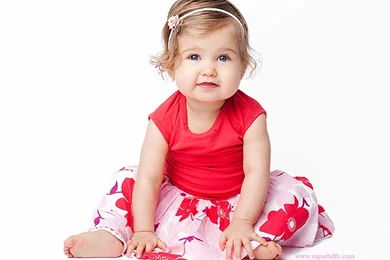 Cute Baby Wide Screen Wallpapers
