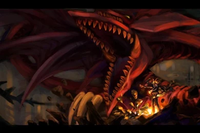 Wallpaper: Slifer The Sky Dragon, Video Games, Yugi, Yu Gi Oh ...