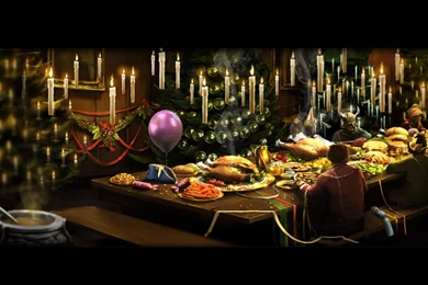 Christmas Feast Wallpapers