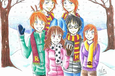 DeviantArt: More Like Harry Potter Christmas By Frostyshark