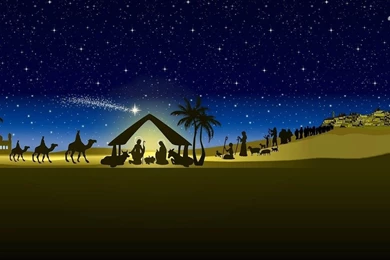 Free Christmas Nativity Wallpapers   Wallpapers Cave