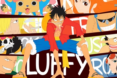 Wallpapers One Piece Nami X Luffy Anime 1366x768