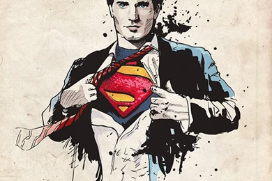 Superman Poster iPhone 5 Wallpapers (640x1136)