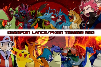 Chmapion Lnace And PKMN Trainer Red Wallpapers Post By MattPlaysVG ...