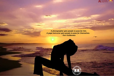 Yoga Desktop Calendar