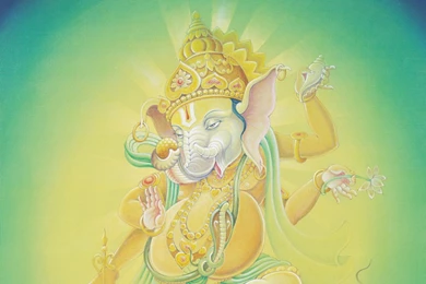 Free Desktop Wallpapers Ganesha 1152 X 864 Pixels : Dancing Ganesha